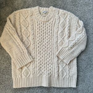 Madewell Cable Knit Sweater